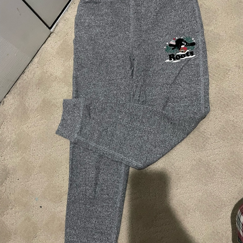 Roots Kids Heather Gray Sweatpants